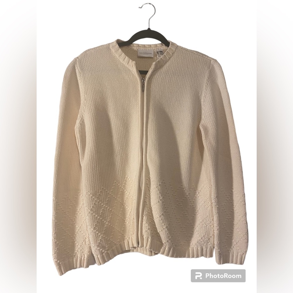 Liz Claiborne Zip Sweater
